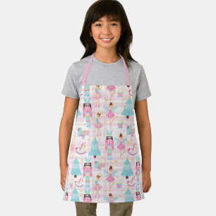 Delantal de Navidad de Ballet Cascanueces para Niñ