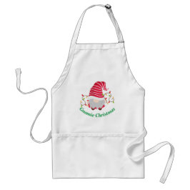 Delantal de Navidad Gnomie