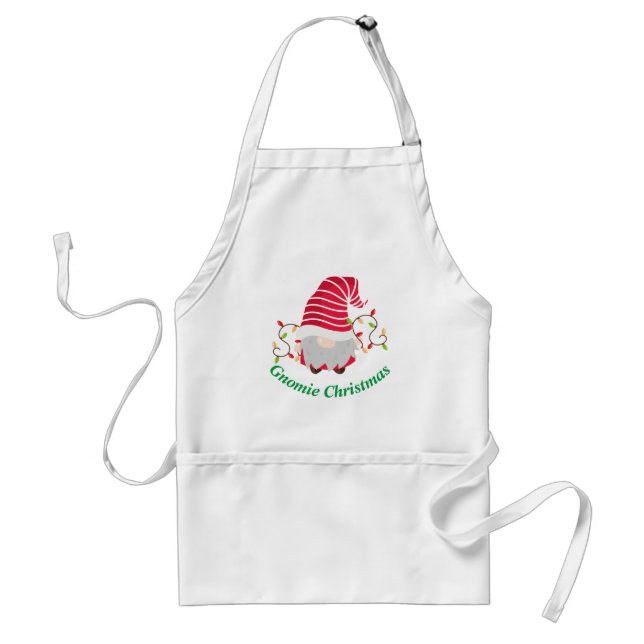 Delantal de Navidad Gnomie (Frente)