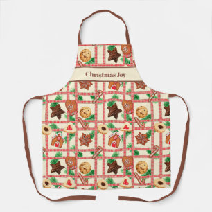 Delantal de Navidad para Hornear con Alegría