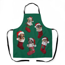Delantal de Navidad para Perro Pequeño