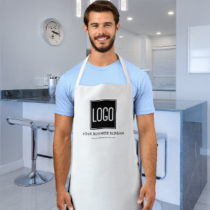 Delantal de Negocios – Logotipo Personalizado y Ma