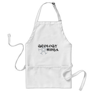 Delantal de Ninja de la geología