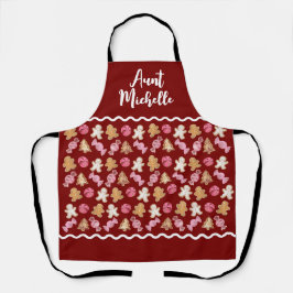 Delantal de Pan de Jengibre Personalizado Para Ell
