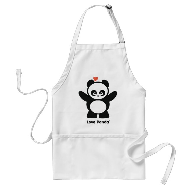 Delantal de Panda® del amor (Frente)