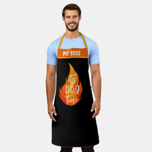 Delantal de parrilla BBQ personalizado, regalo div