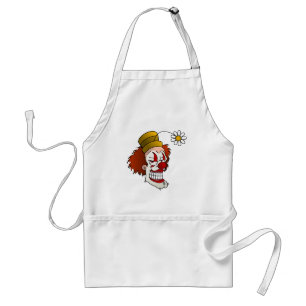 Delantal de payaso sonriente