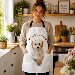 Delantal de Perro Personalizado – Foto y Texto Per
