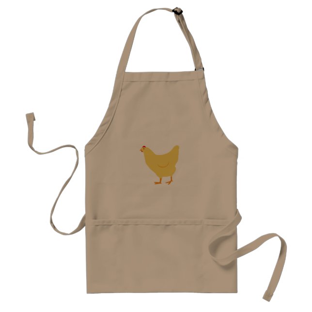 Delantal de pollo amarillo (Frente)