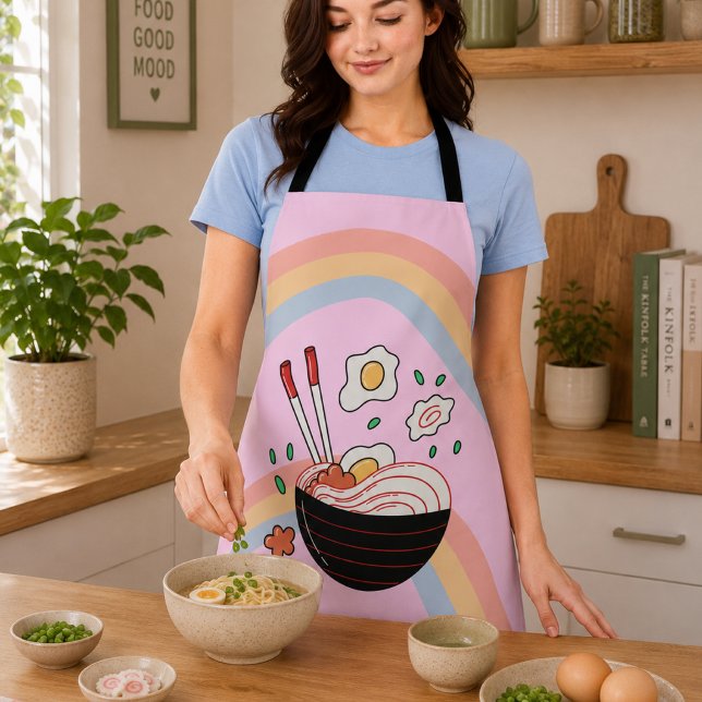 Delantal de Ramen Japonés Kawaii (Subido por el creador)