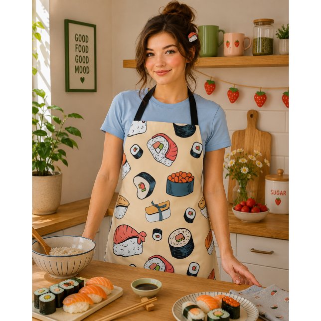 Delantal de Ramen Japonés Kawaii (Subido por el creador)