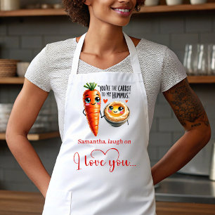 Delantal de regalo de amor personalizado Citas de 