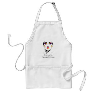 Delantal de salón de belleza personalizado para ma