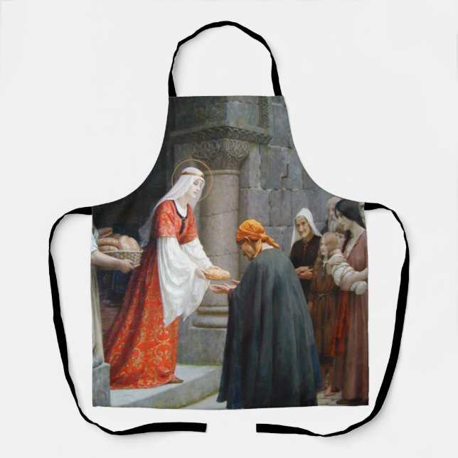 Delantal de Santa Isabel de Hungría (Anverso)