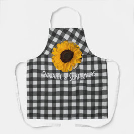 Delantal de Sol y Girasoles