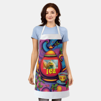 Delantal de té brumoso