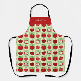 Delantal de Verificación de Manzana Personalizado 