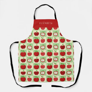 Delantal de Verificación de Manzana Personalizado