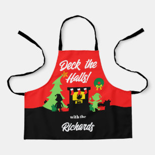 Delantal Deck The Halls