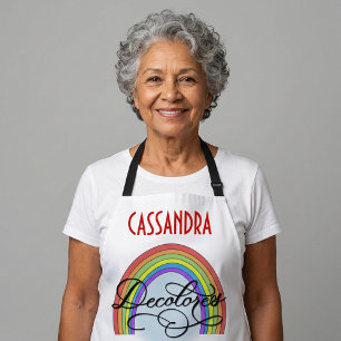 Delantal DeColores Cursillo Arcoíris Fe Religión