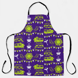 Delantal Decoración de camping de caravana