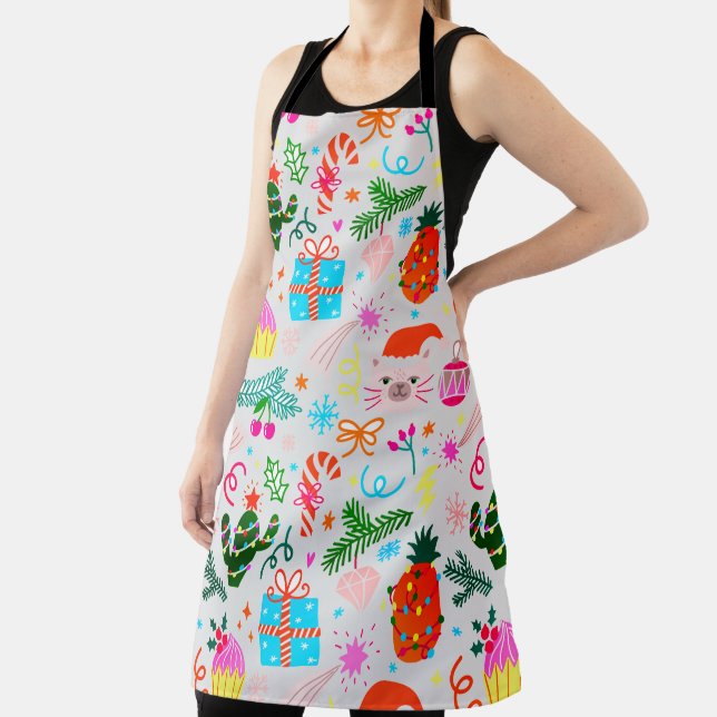 Delantal Decoración Navidad (in situ)