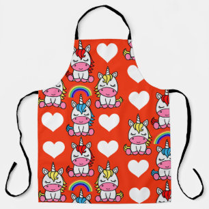 Delantal Decoración residencial de Unicorn Pony