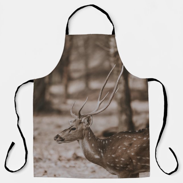 DELANTAL DEER CON ANTLERS (Anverso)