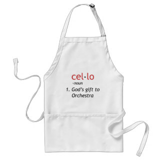 Delantal Definición de Cello