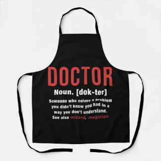 Delantal Definición de médica