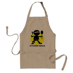 Delantal del Bbq de Ninja de la cocina
