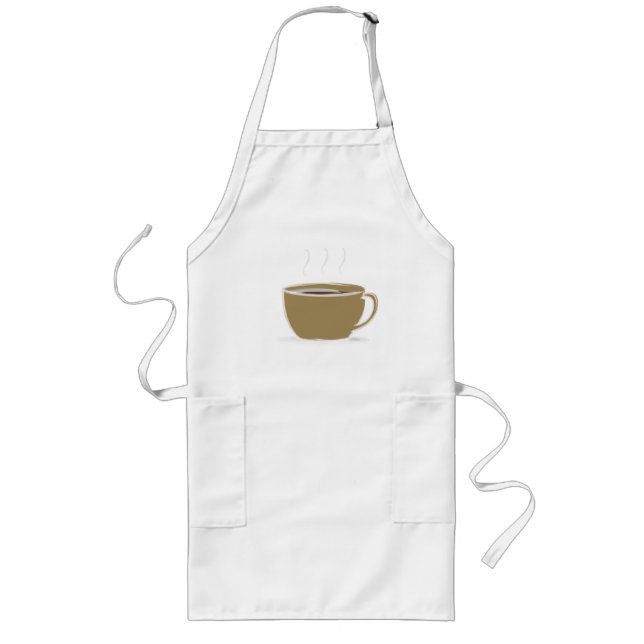 Delantal del café (Frente)