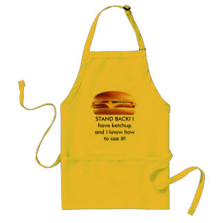 Delantal del cheeseburger