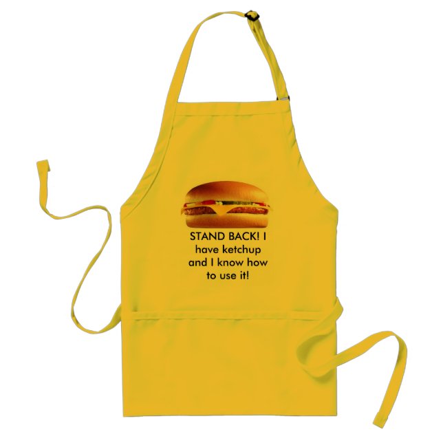 Delantal del cheeseburger (Frente)