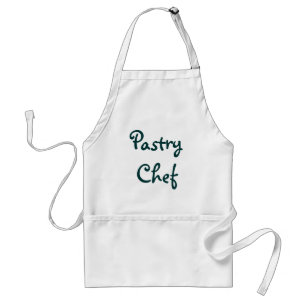 Delantal del chef de repostería