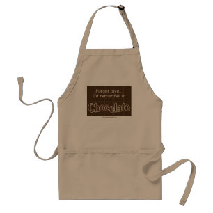 Delantal del chocolate