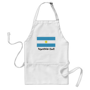 Delantal del cocinero de la bandera de la