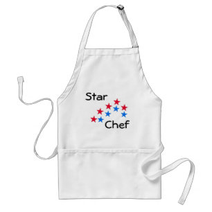 Delantal del cocinero de la estrella