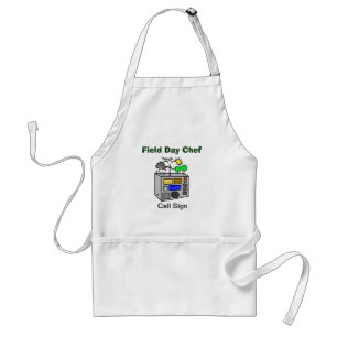 Delantal del cocinero del día de maniobras con la