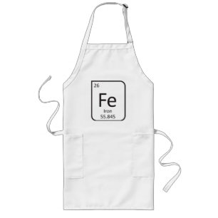 DELANTAL del COCINERO del HIERRO, elemento del FE