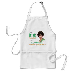 Delantal del cocinero del irlandés