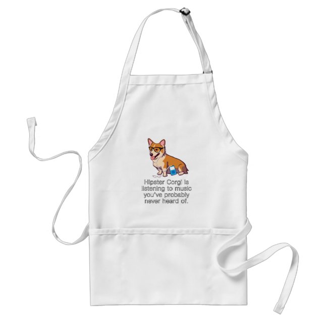 Delantal del Corgi del inconformista (Frente)