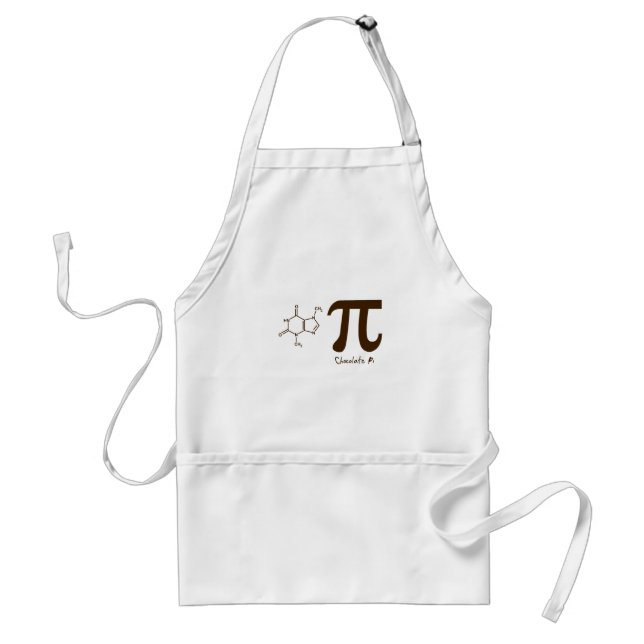 Delantal del día del chocolate pi (Frente)