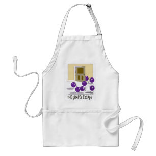Delantal del escape de las uvas