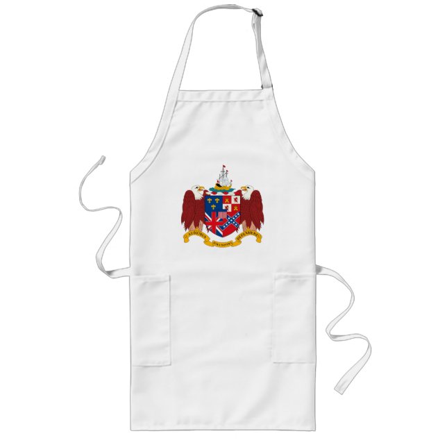 Delantal del escudo de armas de Alabama (Frente)