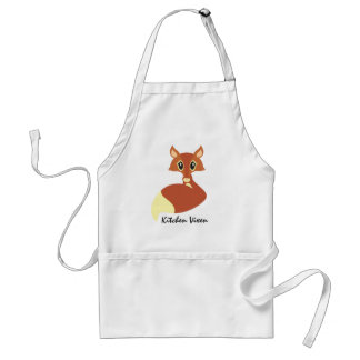 Delantal del Fox del Vixen de la cocina