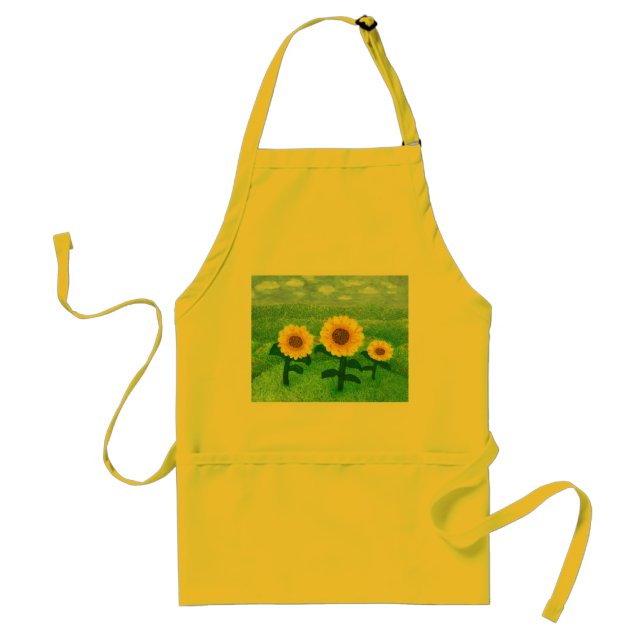 Delantal del girasol del baile (Frente)