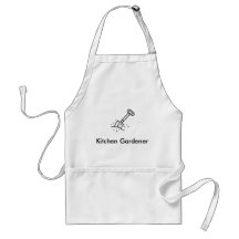 Delantal del jardinero de la cocina