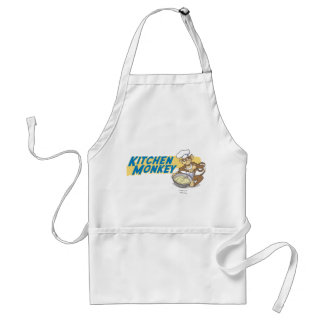 Delantal del mono de la cocina