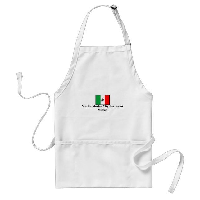 Delantal del noroeste de la misión de México (Frente)